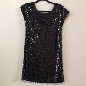 Brand new sequin dress with detailed back!